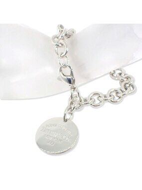 Tiffany & Co 925 Return to Oval Tag Bracelet